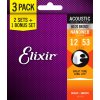 Elixir Nanoweb 80/20 Bronze Light 3-Pack