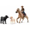 Set figúrok a príslušenstva Schleich Westernová jazdecká dobrodružstvo 42578 (4059433474427)