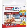 Tesa tape Tesnenie gumové Tesa profil D biele 6m
