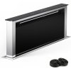 Klarstein Royal Flush Eco 75 digestor 75 cm 714 m³/h EEK A++ vrátane filtrov s aktívnym uhlím (CGCH3-R.F.Eco-75B+SS)
