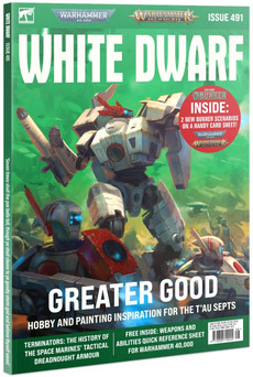 GW Warhammer White Dwarf 491 8/2023