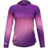 Dámske funkčné tričko Crazy SUN HOODIE - ružová L