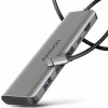 AXAGON HMC-5H, USB 5Gbps hub, 3x USB-A, HDMI 4k/30Hz, PD 100W, kábel USB-C 100cm