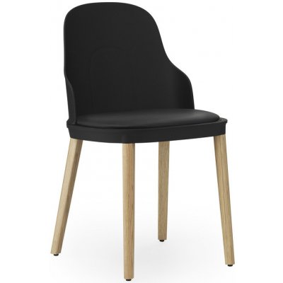 Normann Copenhagen Allez Chair Ultra Leather čierna / dub