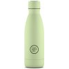 Termo fľaša z nerezovej ocele COOL BOTTLES Pastel Green trojvrstvová 350 ml
