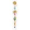 Thomas Sabo H2286-488-7 Gold-plated single earrings palm cactus with coloured stones