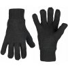Zimné čierne zateplené rukavice s Thinsulate izoláciou, veľkosť L