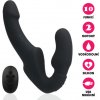 Silikonový vibrátor USB Lesbian Double Vibe černý