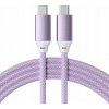 Satechi ST-TCC2MV USB-C to USB-C Cable 100W, 2m, fialový