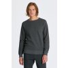 MIKINA GANT WAFFLE TEXTURE C-NECK ANTRACIT MELANGE