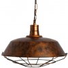 Abigali Retro závesné svietidlo 1x8 W medená ABIGALI-PLE27