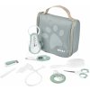 Toaletné potreby pre bábätko Hanging Toiletry Pouch Beaba Sage Green v závesnej taštičke s 9 doplnkami zelené od 0 mes