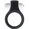 Romant Derrick erekčný krúžok s vibračnou patrónou čierny