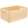 ČistéDrevo Drevený box 30 x 20 x 14 cm