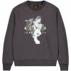 Alpha Industries mikina pánska SMOKE LOGO Sweater vintage grey