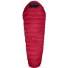 WARMPEACE SOLITAIRE 1000 180 ribbon red/black výška osoby do 180 cm - pravý zip; Červená spacák