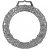 MGM9060/S - Medaila sklenená s puzdrom (pr.90mm) striebro - 9x0,8 cm