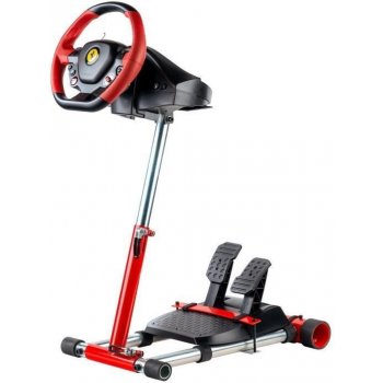 Wheel Stand Pro, V2 stojan na volant a pedály pro Thrustmaster SPIDER,T80/T100,T150,F458/430 červený