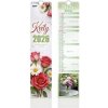 kalendář 2026 vázankový Květy 1061686