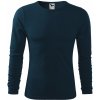 Tričko Malfini Fit-T dlhý rukáv - navy, M