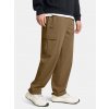Pánske športové nohavice Under Armour UA Vibe Woven Cargo Pants Hnedá LG