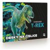 Dosky na číslice - Premium Dinosaurus