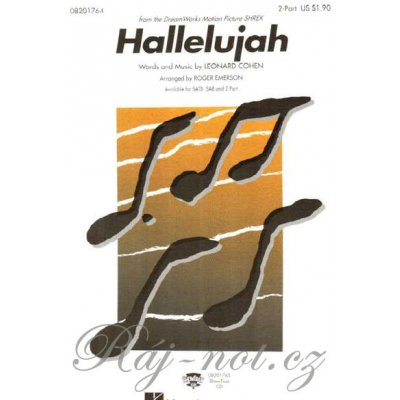Noty „Hallelujah“ – Heureka.sk