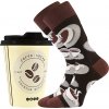 Lonka COFFEE SOCKS veselé ponožky vzor 01