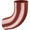 KJG Koleno zvodové 72° Ø 120 mm pozink RAL 3009 oceľovo červená