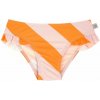 Dievčenský spodný diel plaviek Lassig Bikini Pants - stripes pale pink/orange 110