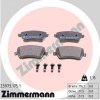 ZIMMERMANN Sada brzdových platničiek kotúčovej brzdy 23973.175.1