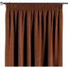 Dekoria Záves na riasiacej páske, Terracotta, Velvet, 704-33