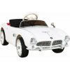 BMW 507 Retro elektrické auto pre deti Biely roadster