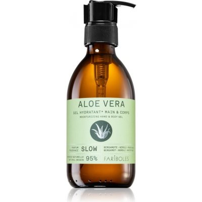 FARIBOLES Green Aloe Vera Slow hydratačný gel na ruky a telo 240 ml