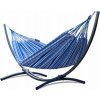 POTENZA oceľový rám GRANDE 220kg + hojdacia sieť PEREIRA BALTICA 220x140