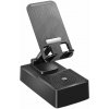 Verk 04131 Multifunkčný stolový držiak na telefón s reproduktorom Bluetooth, čierny