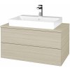 Dreja Kúpeľňová skrinka MODULE SZZ2 80 umývadlo Glance - D04 Dub / D04 Dub