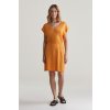 ŠATY GANT LINEN BLEND DRESS MEDAL YELLOW