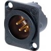Neutrik NC4MD-LX-B Konektor XLR
