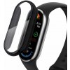 OBAL POUZDRO + SKLO PRE XIAOMI SMART BAND 10 / 10 NFC - ODOLNÉ VOČI NÁRAZOM