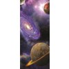 ForWall Fototapeta na dvere Planéty vlies 91 x 211 cm