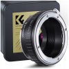 K&F Concept Nikon F Lenses to M43 MFT Lens Mount Adapter