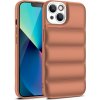 AppleKing ochranný kryt s vankúšikmi pre iPhone 13 mini - hnedý - možnosť vrátiť tovar ZADARMO do 30tich dní