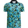 Under Armour Performance Printed Polo L Detske Capri/Yellow/Black