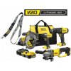Sada 4 akumulátorových elektrických nástrojov 18V Stanley SFMCK469M2