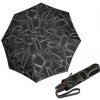 Knirps KNIRPS T.200 Medium Duomatic Pure Black - elegantný plne automatický dáždnik