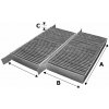 Filter vnútorného priestoru VALEO 715607 715607