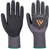 PORTWEST A715 / Nitrilové rukavice Grip 15 Impact - čierna M