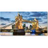 Foto obraz fotografie na skle Tower bridge Londýn 100x50 cm