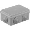 Pawbol Montážna krabica na povrch s prechodkami 120x80x50 IP65 sivá S-BOX 206